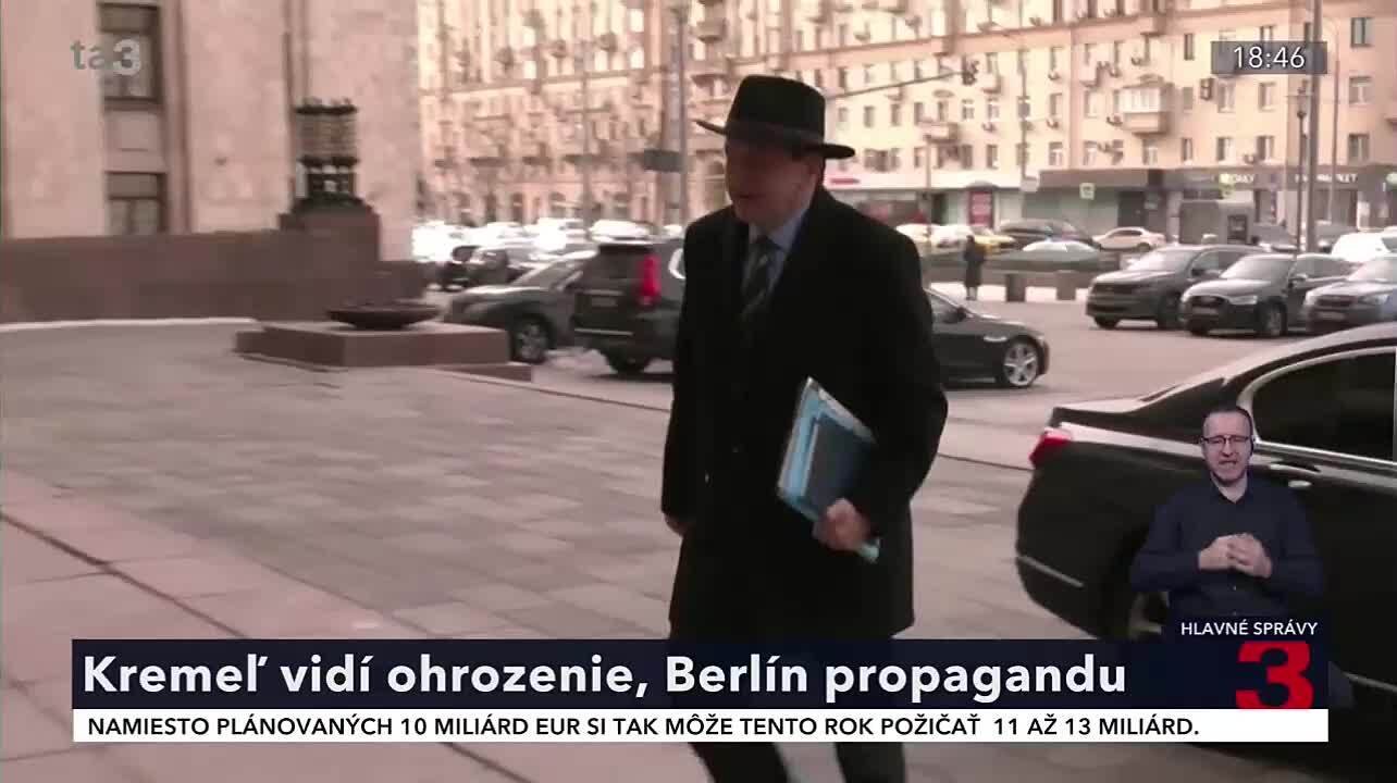 Západ je priamo zapojený do vojny, zúri Kremeľ. Unikli tajné nahrávky nemeckých dôstojníkov