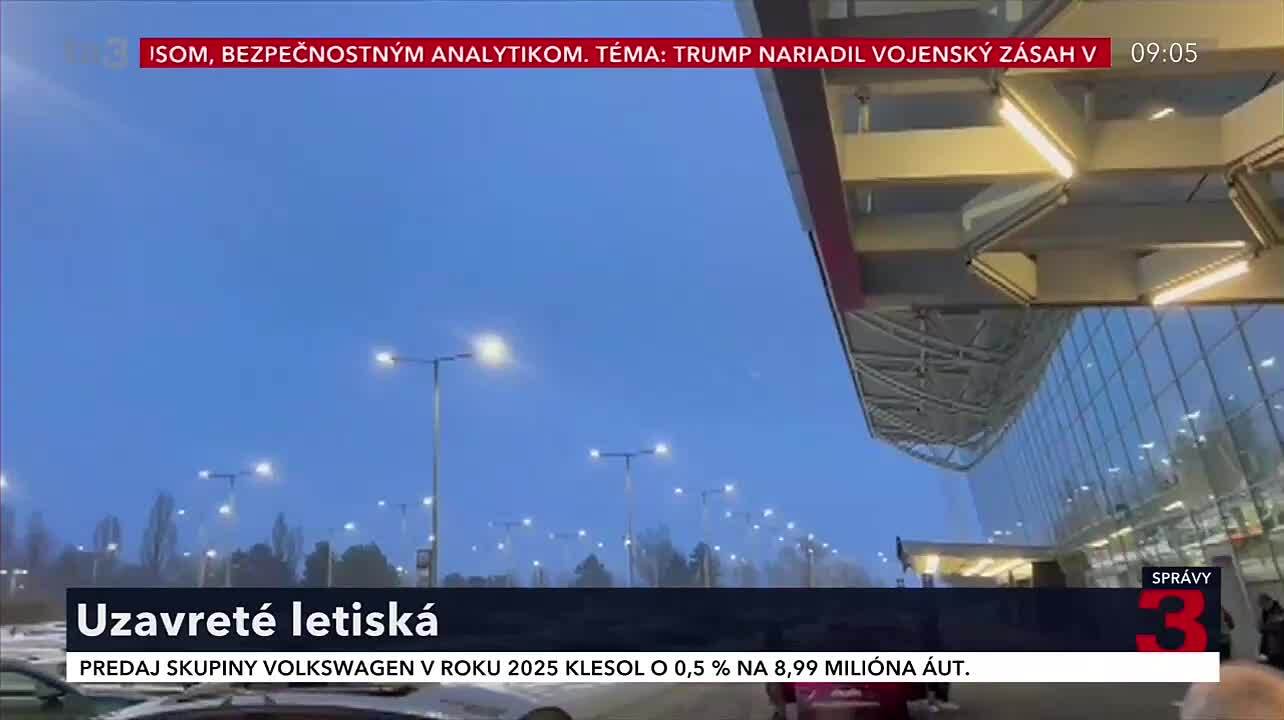 Stredná Európa pod vplyvom mrazu. Letiská v Bratislave, Viedni a Prahe museli prerušiť prevádzku